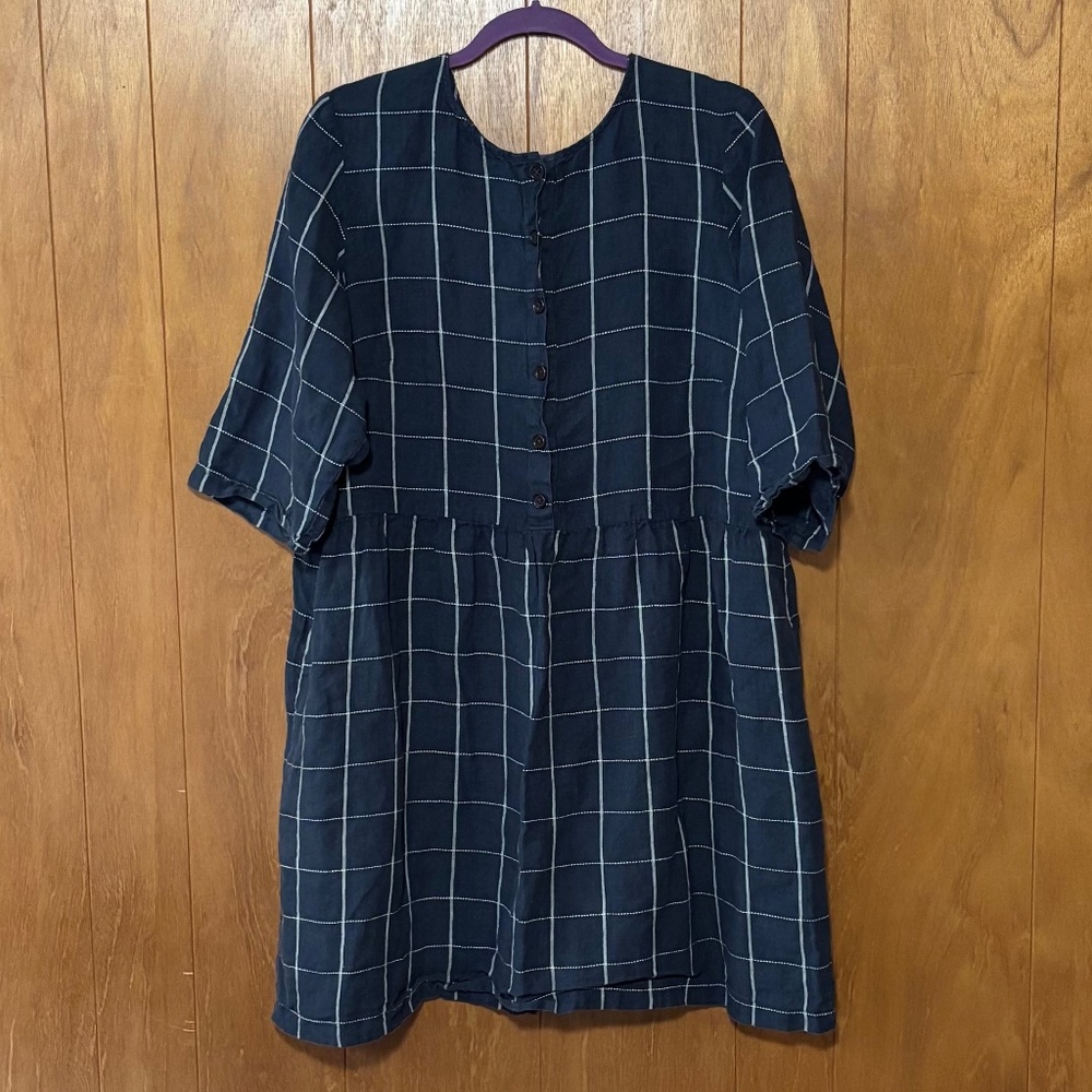 Pyne & Smith No 36 Dress in Trinity Check